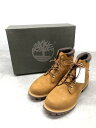 【送料無料】Timberland(ティンバーランド) TB037578 6IN BASIC WHEAT NUBUCK ベーシックブーツ US8 26cm ウィート 【中古】【007】