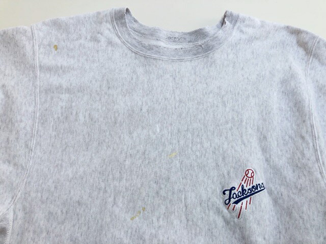 【送料無料】JACKSON MATISSE（ジャクソンマティス）ダメージ加工　クルーネック　スウェット　トレーナー【中古】【007】