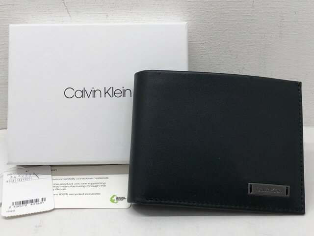 yzCalvin Klein(JoNC) SMOOTH W PLAQUE 5 CC COIN ܂z ubN / K50K504299 yÁzy007z