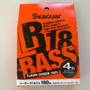 KUREHA クレハ/ SEAGUAR R18BASS 160m 4lb 1号 シーガーR18バス 160m 4lb 1号【中古】【007】