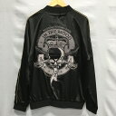 【送料無料】氷室京介【35th anniversary LIMITED REVIVAL SOUVENIR JACKET】2007 IN THE MOOD 復刻版スカジャン リバーシブル メンズ ブラック size:XL【中古】【006】