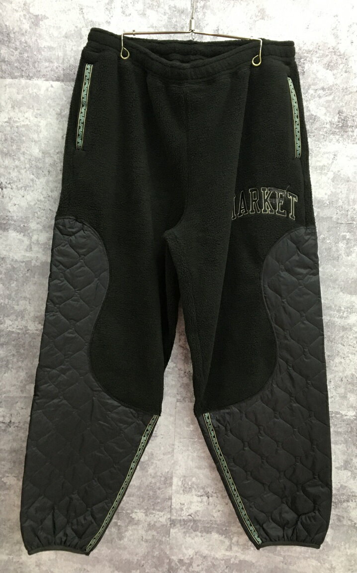 楽天オタカルチャー【送料無料】PUMA × MARKET RELAXED PANTS プーマ キルティングボアパンツ【中古】【004】