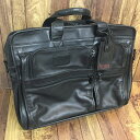 【送料無料】TUMI トゥミ レザー 革 ビジネス 2WAY 拡張 PC 出張【中古】【004】