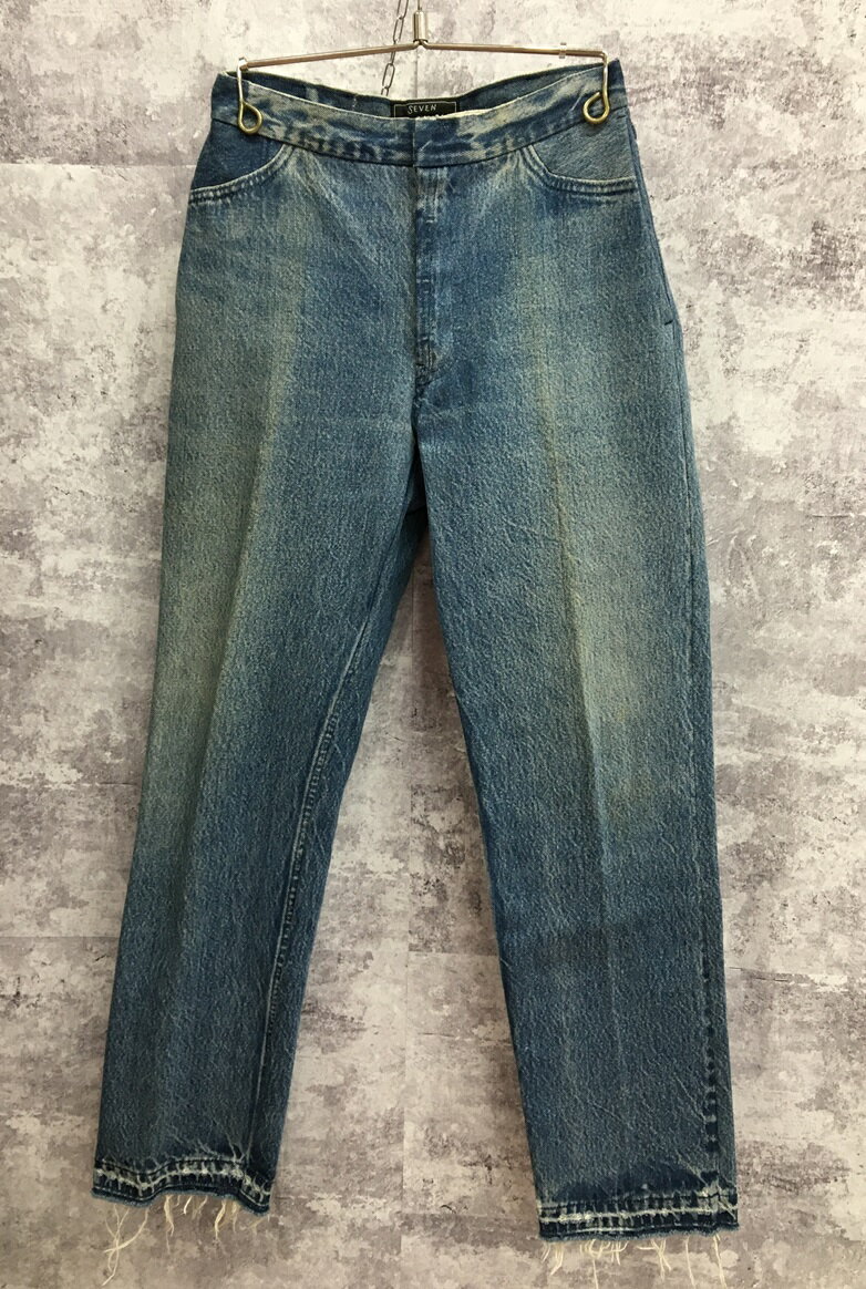 【送料無料】SEVEN BY SEVEN REWORK DENIM TROUSERS セブンバイセブン リワーク デニムパンツ【中古】【004】