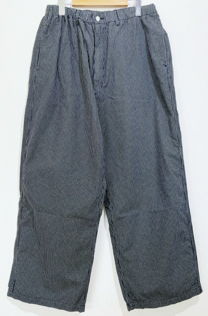 【送料無料】COOTIE (クーティー) CTE-23A122 Garment Dyed Ripstop Check Easy Pants チェック イージーパンツ 【中古】【007】