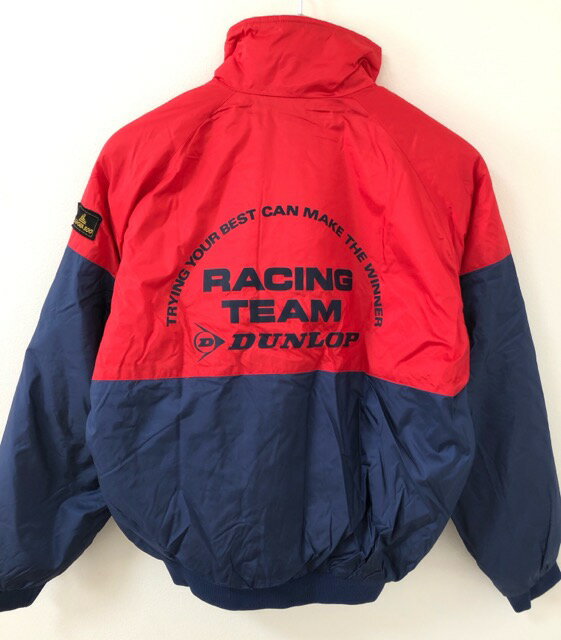 DUNLOP（ダンロップ）80's　RACING TEAMジャケット　ブルゾン【中古】【007】