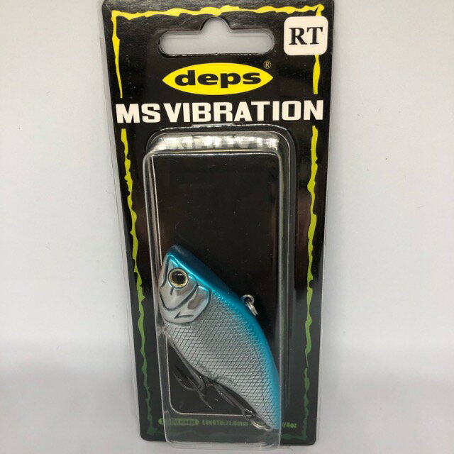 deps デプス/MS VIBRATION RT MS バイブレーション ラトルイン/#13 ブルーシャッド【中古】【007】