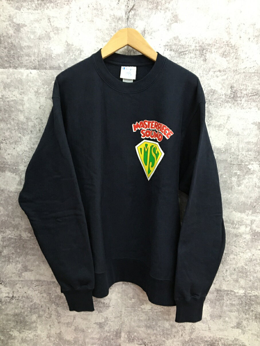 【送料無料】MASTERPIECE SOUND CREW SWEAT マスターピース サウンド スウェット【中古】【004】