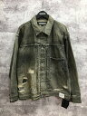 【送料無料】NEIGHBORHOOD SAVAGE DENIM TYPE-1 JACKET ネイバーフッド サベージデニム ジャケット 24SS BLACK【中古】【004】