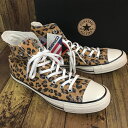 【送料無料】CONVERSE × WACKO MARIA ALL STAR USHI LEOPARD コンバース ワコマリア オールスター ハイ レオパード【中古】【004】