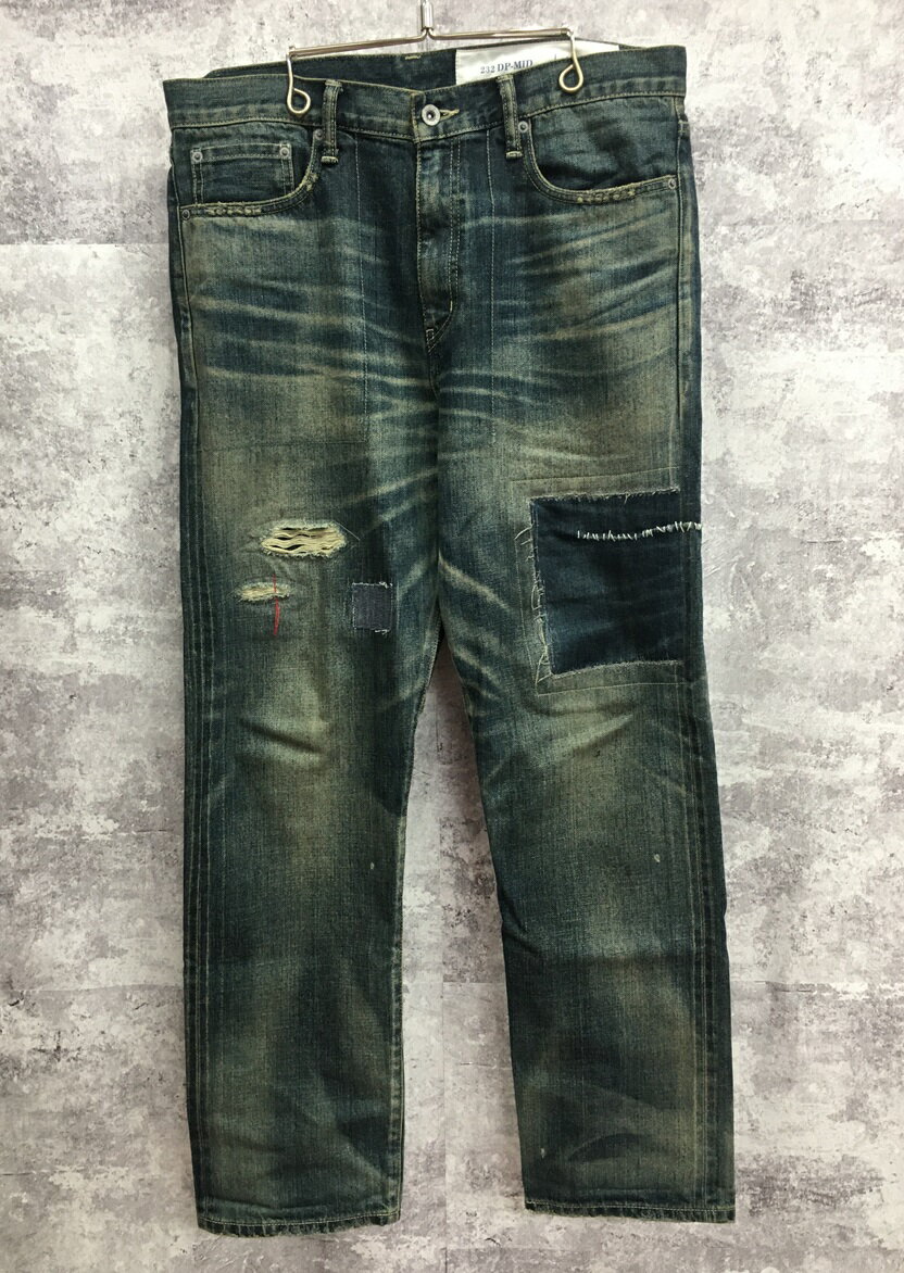 【送料無料】NEIGHBORHOOD SAVAGE DENIM DP MID PANTS 23AW ネイバーフッド サベージデニム パンツ INDIGO【中古】【004】