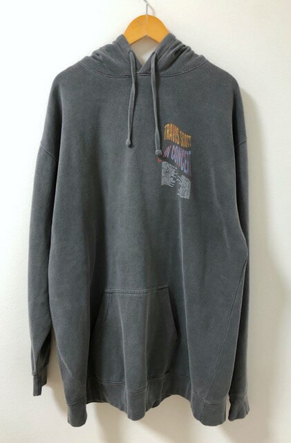 【送料無料】TravisScott（トラヴィススコット）RODEO TOUR Washed Hoodie　プルオーバーパーカー【中古】【007】