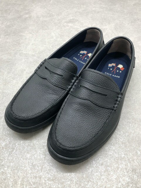 【送料無料】COLE HAAN(コールハーン) ナンタケット ローファー レザー C27786 / 28.0cm ブラック 【中古】【007】