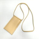 【送料無料】Building Block IPHONE SLING ビルディングブロック iphoneケース ショルダー ユニセックス レザー ベージュ 【中古...