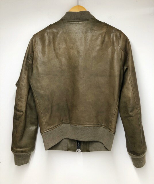 【送料無料】IZREEL （イズリール） 8415-141-0021　レザー ボンバージャケット【中古】【007】