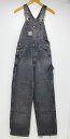 【送料無料】Carhartt(カーハート)5FB ダブルニー オーバーオール【中古】【007】