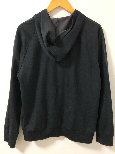 【送料無料】adidas（アディダス）90's　タイ製　ナイロン×ジャージ　ジップアップ パーカー【中古】 【007】