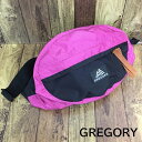 【送料無料】GREGORY グレゴリー テールメイト Sサイズ フューシャ ピンク アメカジ アウトドア キャンプ ウエストバッグ【中古】【004】