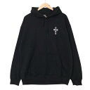 【送料無料】DOGTOWN/ドッグタウン CROSS LOGO HOODIE クロスロゴ フーディ プルオーバーパーカー【中古】【008】237