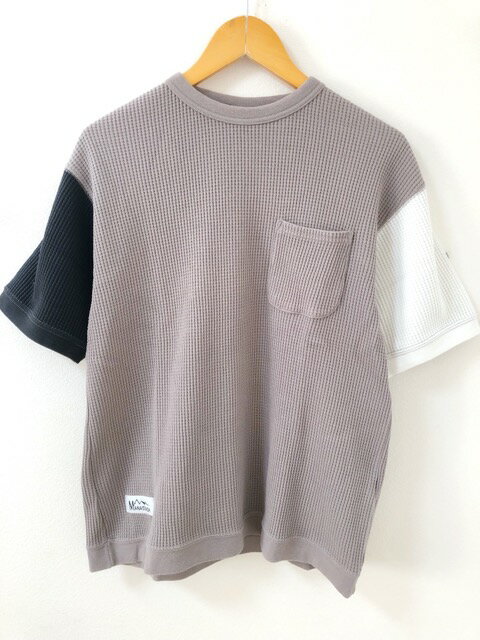 MANASTASH(マナスタッシュ)7123041 SUNG THERMAL SHORT22 クレイジー サーマル Tシャツ【中古】 【007】