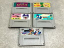 スーパーファミコンソフト 5本セット ロックマン7 桃鉄3 他 ※ジャンク※ 【中古】【007】050
