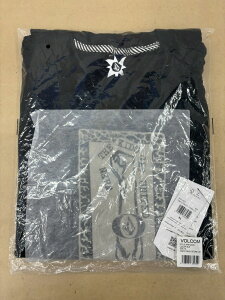 【送料無料】VOLCOM TOKYO TRUE O STONE LONG SLEEVE TEE BLACK サイズXL 【未使用】【003】