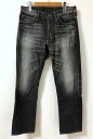 Lee(リー)LM2305 ウォッシュ加工 ブラック デニムパンツ【中古】 【007】