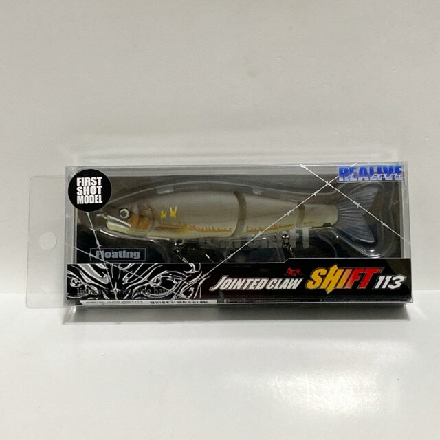 【送料無料】GAN CRAFT/ガンクラフト 鮎邪JOINTED CLAW SHIFT113 TYPE-F 鮎邪ジョインテッドクローシフト タイプ-F/カラー：#GAN-47 リアル落ち鮎【中古】 【007】