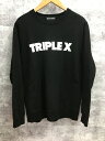 【送料無料】GOD SELECTION XXX ゴッド セレクション トリプルエックス 22AW ロゴプリントスウェット【中古】【004】