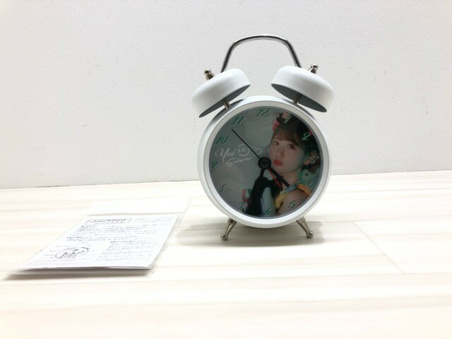 【送料無料】FRUITS ZIPPER 櫻井優衣 ラッフルくじ ボイス入り 目覚まし時計 【中古】【007】143