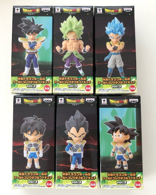 ドラゴンボール ワールドコレクタブル フィギュア 8体 vol.3 新品未開封 楽天市場】ドラゴンボール vol.3 ワールドコレクタブル