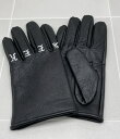 【送料無料】HideandDseek( ハイドアンドシーク)23AW HS Leather Gloves レザー グローブ手袋【中古】【007】