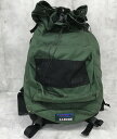 【送料無料】L.L.Bean 山タグ 80s 90s ビンテージ バッグパック リュック バッグ アウトドア アメカジ グリーン【中古】【004】