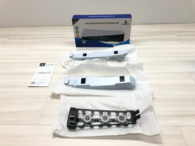 NexiGo PS5用 水平スタンド &冷却ファン【中古】【007】065