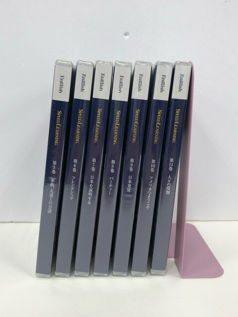 E1247-008★Speed Learning 英語 DVD 7巻セット【中古】【008】30