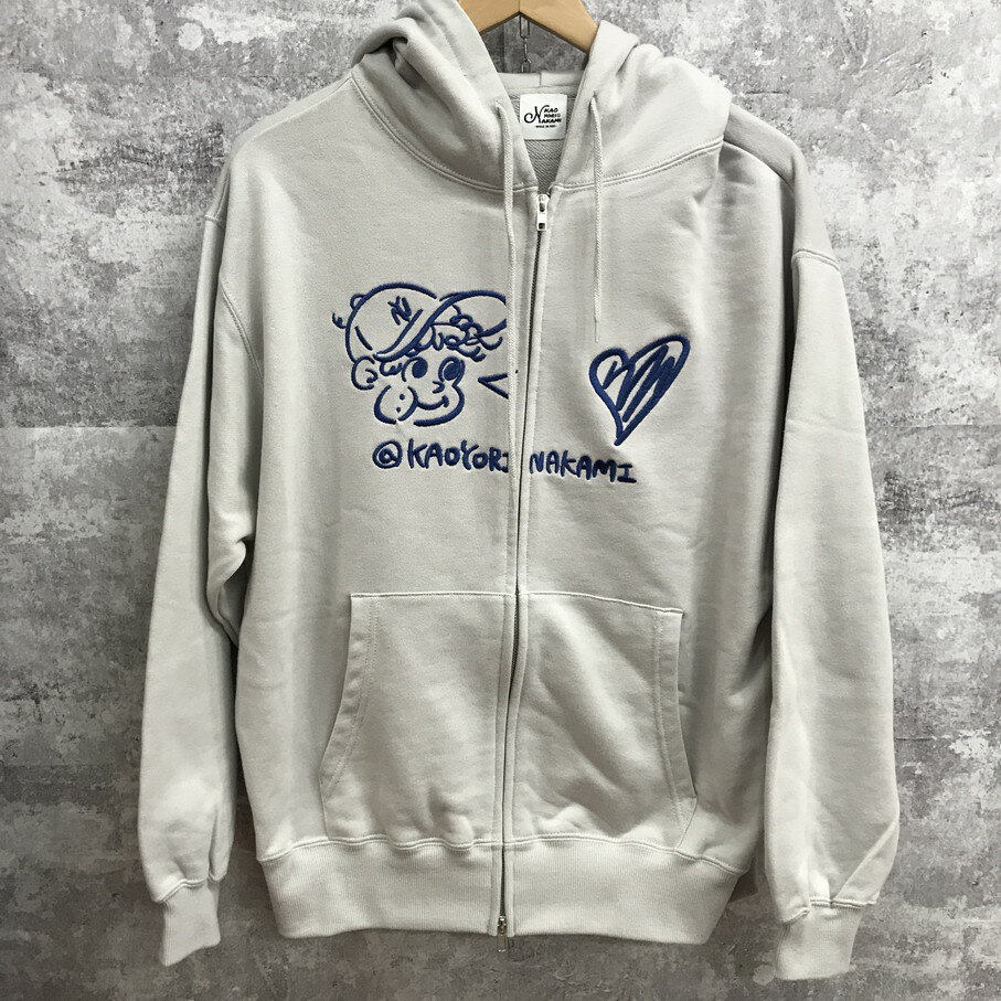 【送料無料】KAOYORINAKAMI カオヨリナカミ パーカー あべじゅんや【中古】 【004】