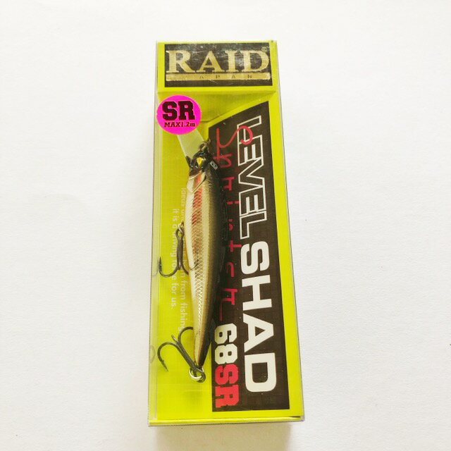 乐天商城 - RAID JAPAN/レイドジャパン LEVEL SHAD SPRINTER 68SR レベルシャッドスプリンター 68SR LSSS009. REAL KINKURO【中古】【007】
