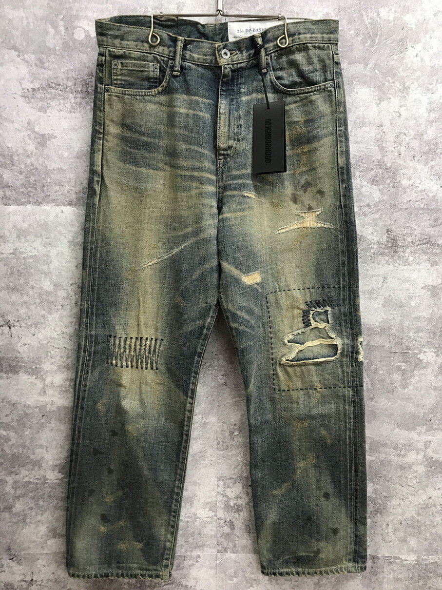 樂天商城 - 【送料無料】NEIGHBORHOOD 25SS SAVAGE DENIM DP BASIC PANTS ネイバーフッド サベージデニムパンツ【中古】 【004】
