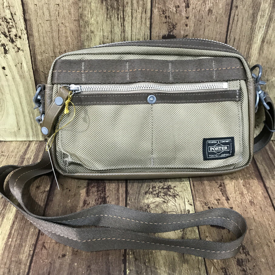 樂天商城 - 【送料無料】PORTER HEAT TYPE-C 680-17983 85周年 ポーター ショルダーバッグ コヨーテ【中古】 【004】