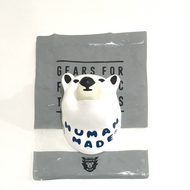 乐天商城 - 【送料無料】HUMAN MADE POLAR BEAR TROPHY PAPER MACHE DISPLAY HM19GD021 / ヒューマンメイド　ポーラーベア　張り子 壁掛けオブジェ　20SS　白熊　ユニセックス　ホワイト　size:FREE【中古】【006】　