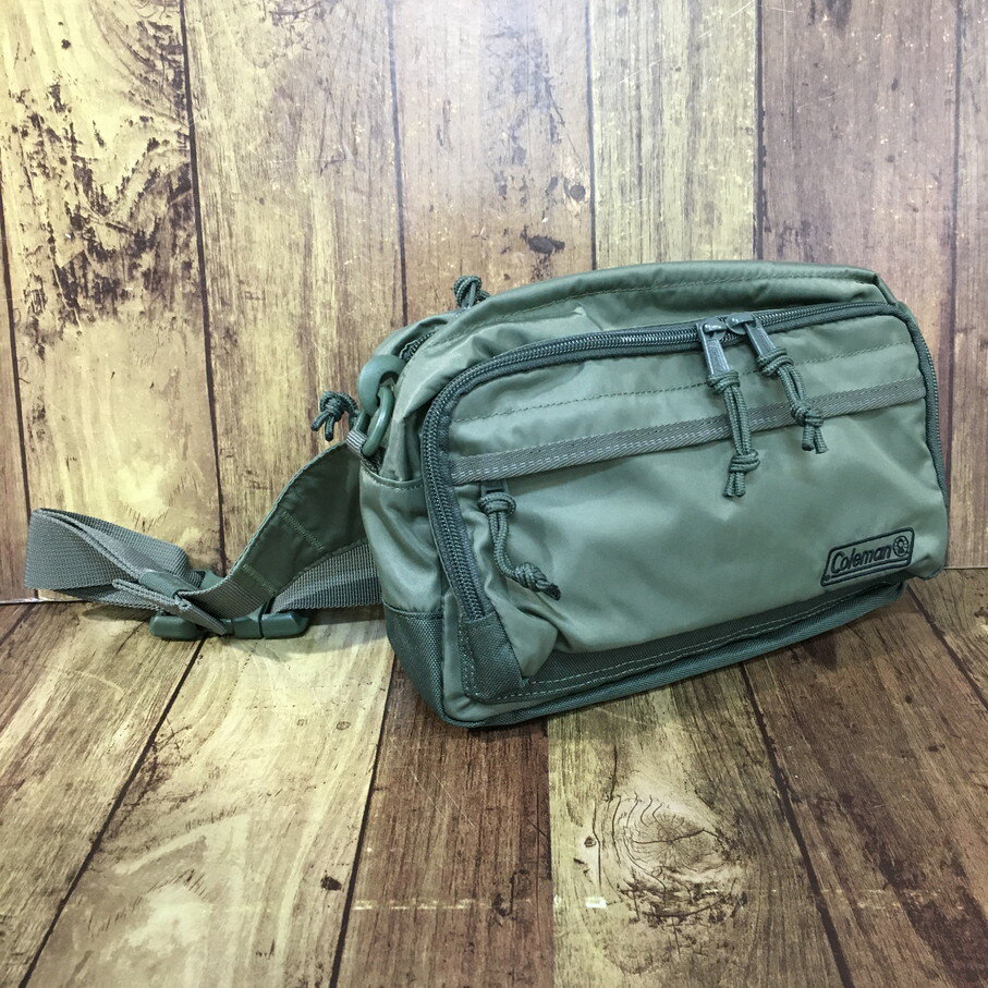 Coleman コールマン ウォーカーポーチ ウエストバッグ フォレストグリーン 2000039012【中古】 【004】