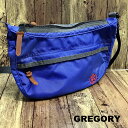 【送料無料】GREGORY 45th Anniversary Collection 2022 グレゴリ— 45周年 記念モデル 7L ブルー アウトドア タウンユース ショルダーバッグ 【中古】【004】