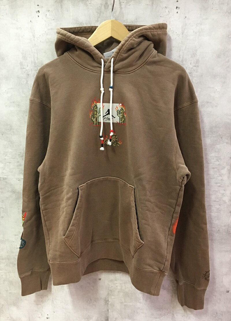 【送料無料】AIR JORDAN × TRAVIS SCOTT DO4093-256 エア ジョーダン トラヴィススコット パーカー ARCHAEO HOODIE アーキオ フーディー【中古】【004】【岩】