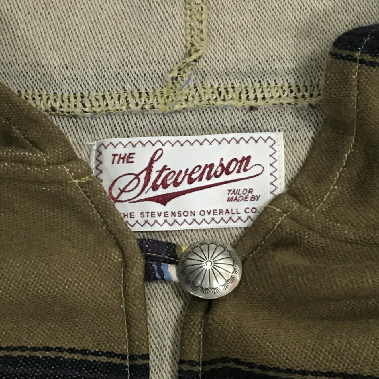 【送料無料】Stevenson Overall Co. Bounty Hunter/スティーブンソンオーバーオール バウンティハンター メキシカンパーカー　プルオーバーパーカー　size:S【中古】【006】