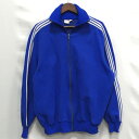 【送料無料】adidas / アディダス Vintage 70s トラックジャケット ユーゴスラビア製 ジャージ メンズ ブルー size:8【中古】【006】