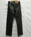 【送料無料】Aero Leathers / エアロレザー レザーパンツ ホースハイド ブラック size:30【中古】【006】