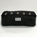 【送料無料】JAM HOME MADE/ ジャムホームメイド nonmetal スタッズウエストバッグ ワンショルダーバッグ ボディバッグ ブラック【中古】【...