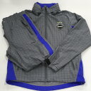 【送料無料】F.C.R.B. F.C.Real Bristol WARM UP JACKET FCRB-170000 WARM UP PANTS FCRB-1700001 / エフシーアールビー レアルブリストル ウォームアップジャケット + パンツ上下セット　セットアップ　 トラックジャケット　グレー　size: S【中古】【006】