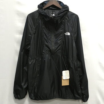 【送料無料】THE NORTH FACE Free Run Anorak NP72190 / ザノースフェイス フリーランアノラック　ウィンドブレーカー 　ナイロンパーカー　メンズアウター　ハーフジップ　ブラック　size:XL【中古】【006】