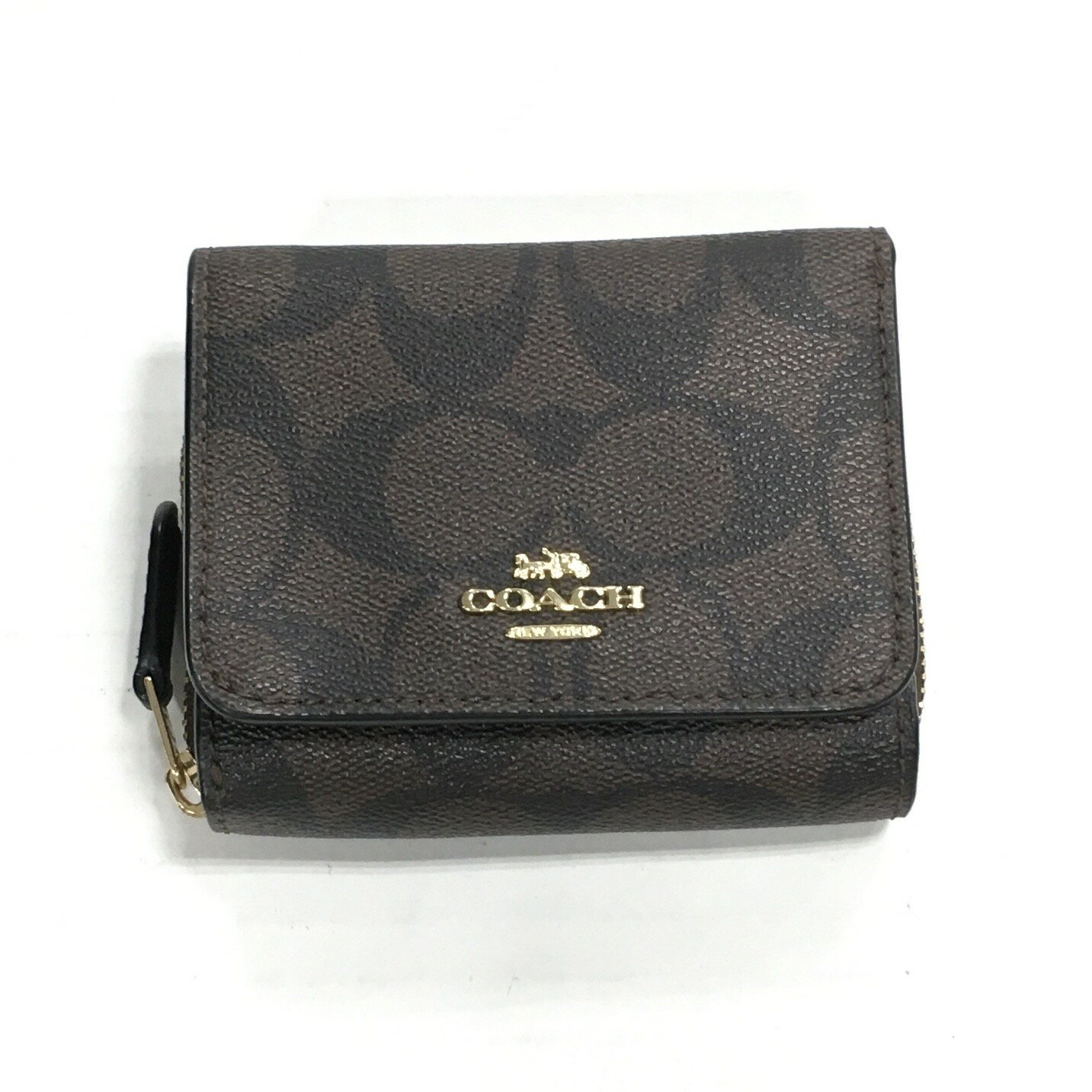 yzCOACH SIGNATURE SMALL TRIFOLD WALLET F41302 IMAA8 / R[` VOl`[O܂z@~jz@RpNgEHbg@fB[X@uE~ubNyÁzy006z